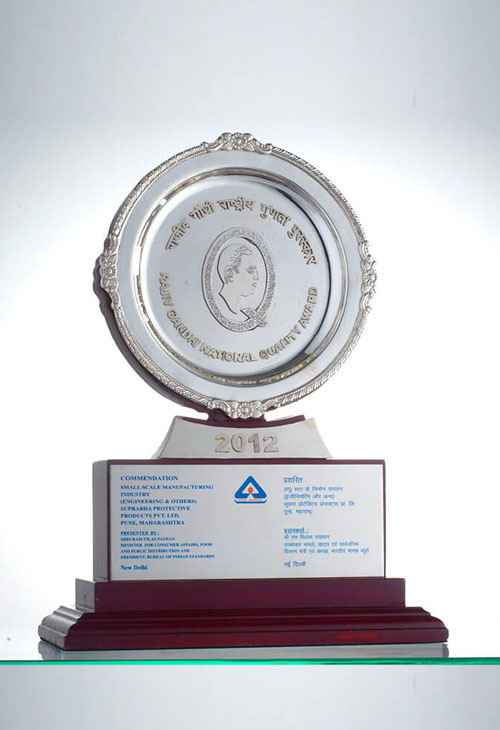 RAJIV GANDHI NATIONAL QUALITY AWARD 2012